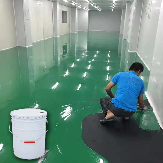 Epoxy self-leveling